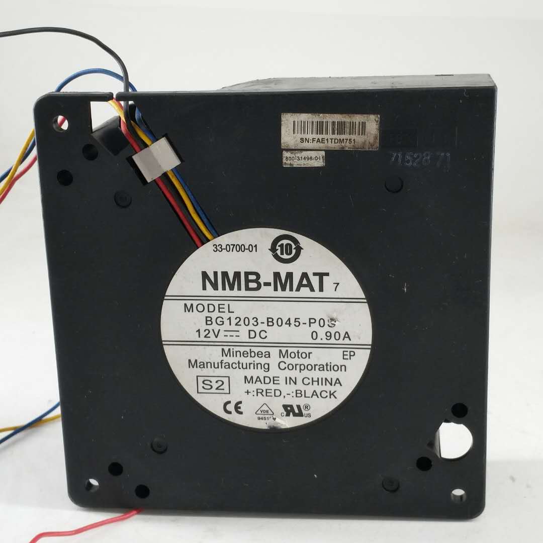 NMB BG1203-B045-P0S DC12V 0.90A 12CM鼓风机离心涡轮风扇12032