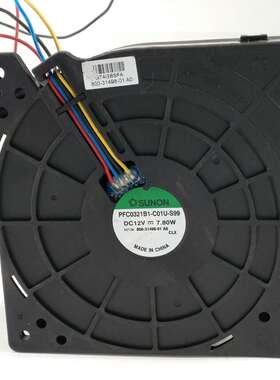SUNON PFC0321B1-C01U-S99 DC12V 7.80W 12032涡沦离心鼓风机风扇