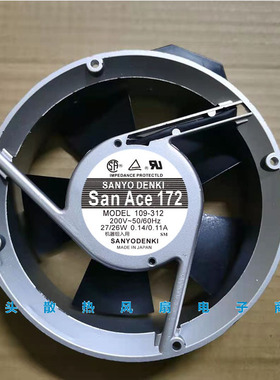 SANYO三洋 109-311 312 313 314 372 371 373 374 230v散热风扇