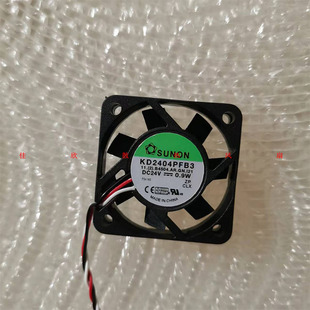 SUNON KD2404PFB3 24V 0.9W 4CM 4010 3线 报警信号变频器风扇