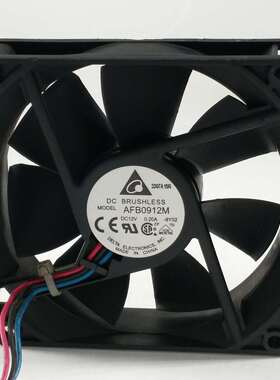 台达 AFB0912M 12V 0.20A 9CM 9025 机箱静音散热风扇90*90*25MM