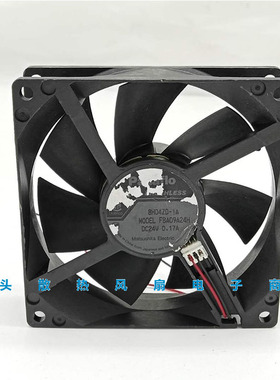 原装松下panaflo FBA09A24H 9CM 9025 24V 0.17A 变频器散热风扇