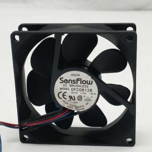 sensflow DFC0812B 8025 DC12V 0.20A 8CM静音散热风扇80*80*25MM