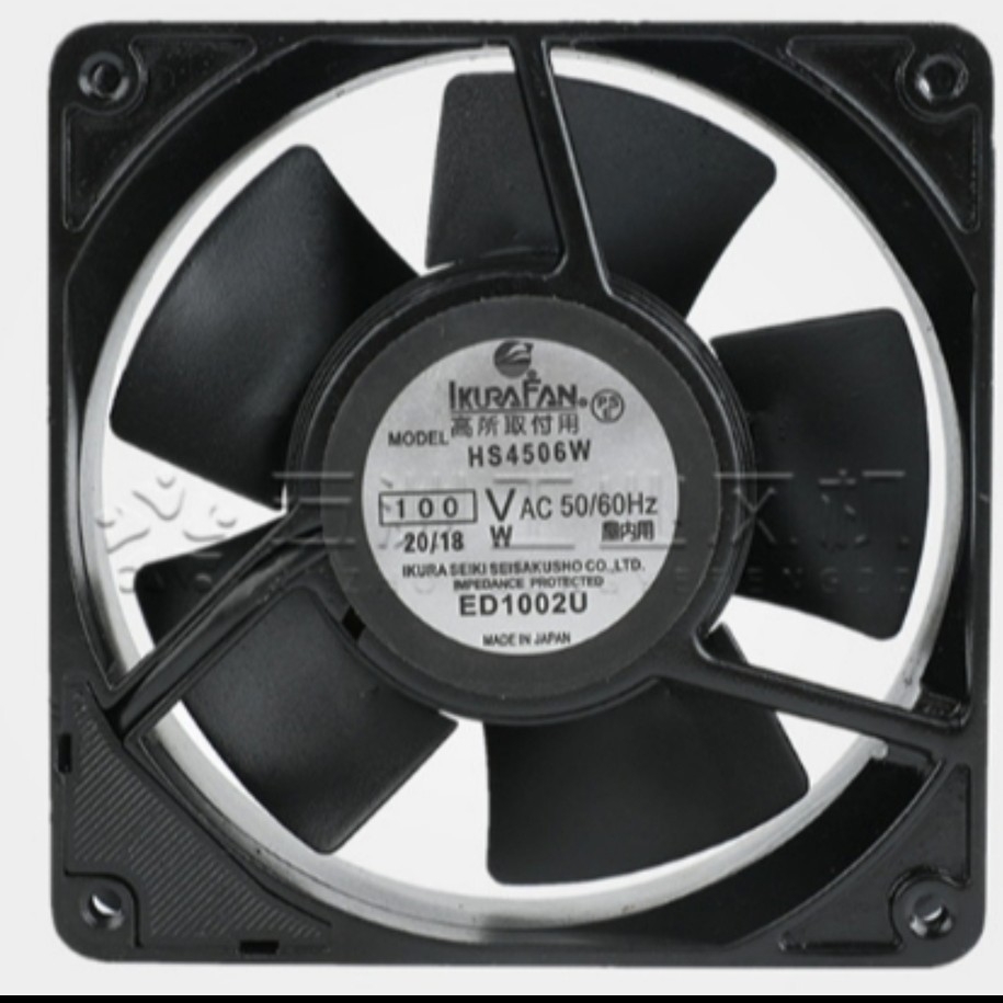 育良IKURA FAN HS4506W HS4506 4506L UHS4556M 12CM 100V 风扇