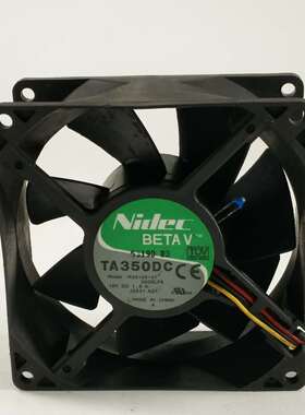 Nidec TA350DC M35105-57 DC12V 1.8A 9CM 服务器戴尔散热风扇