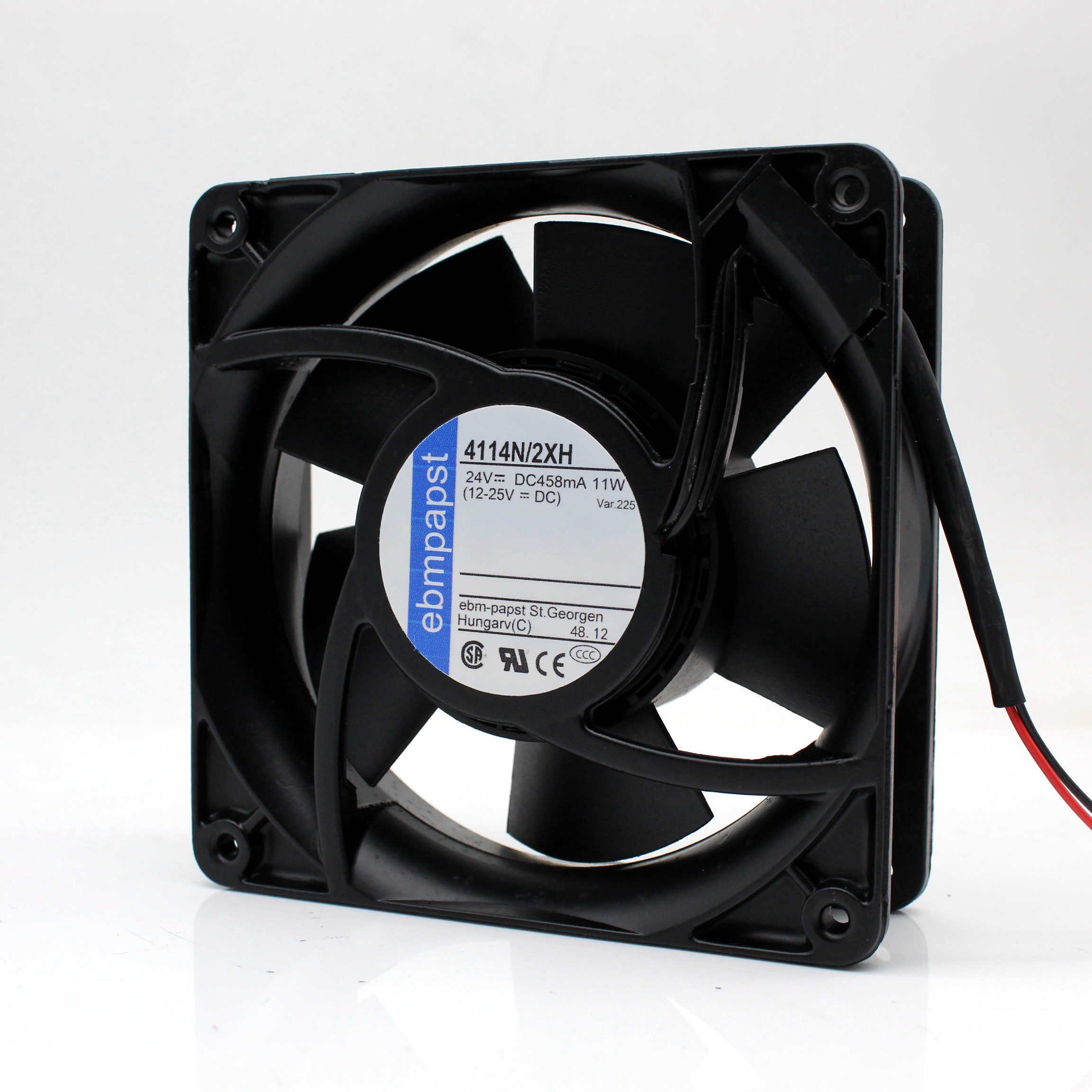 ebmpapst TYP 4114N/12MR/HR/XMR/GH/2XH 24V变频器散热风扇12038