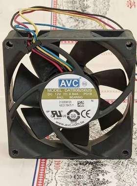 AVC DATB0825B2S 8025 8CM DC12V 0.84A 大风量 PWM机箱散热风扇