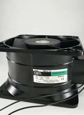 原装东方ORIX MRW18-TTA 18CM 180110 230V 双叶金属框变频器风扇