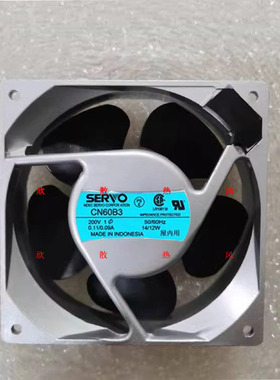 原装日本伺服 SERVO CN60B3 12038 200V 14/12W 高端设备散热风扇