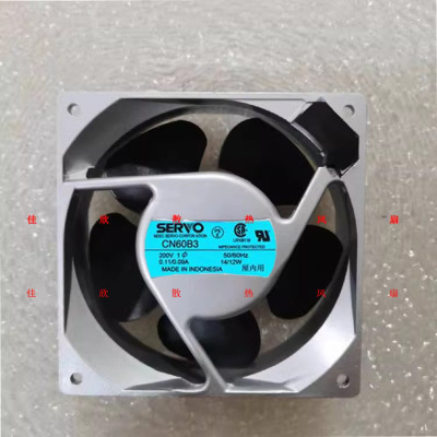 原装日本伺服 SERVO CN60B3 12038 200V 14/12W 高端设备散热风扇