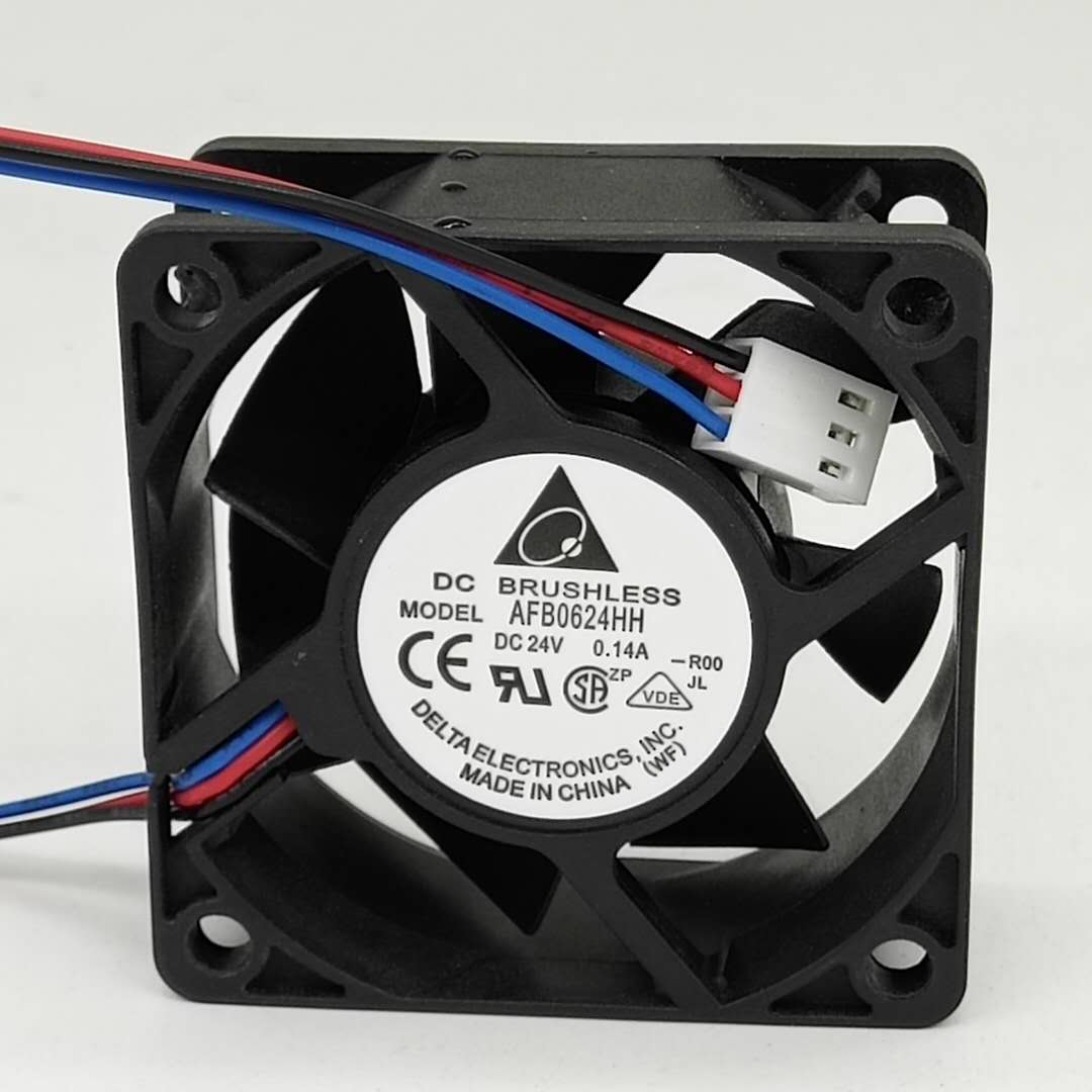 台达AFB0624HH 6025 DC24V 0.14A 6CM变频器散热风扇60*60*25MM