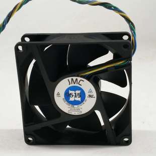 8CM DC12V 0.27A JMC 12HB PWM温控静音风扇80 25MM 8025