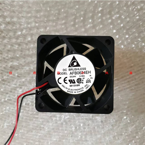 台达 6CM/厘米 6025 24V 0.36A 0.21A AFB0624EH/SH/HH变频器风扇