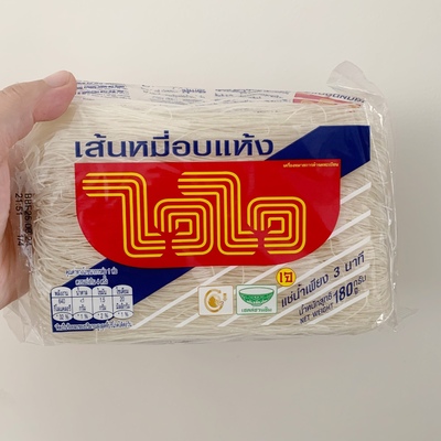 泰国米粉米线WAIWAI0卡低脂粉丝