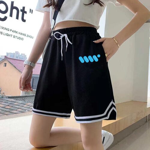 速干短裤女夏季薄款2026新款宽松直筒休闲裤跑步五分裤阔腿运动裤