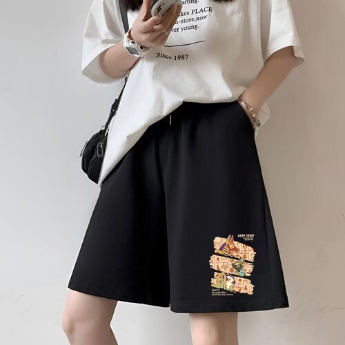 运动短裤女士夏季薄款潮流五分裤