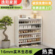 实木入户门鞋 柜多层储物柜一体靠墙简易收纳落地收纳架可定制 架鞋