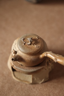 传统紫砂壶 南街壶娘 梅花温茶套装 柴烧白段紫砂壶 经典