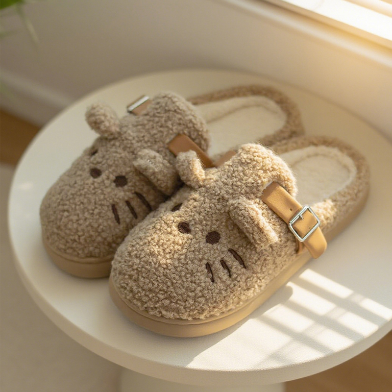 防滑卡通保暖冬季卧室居家女士