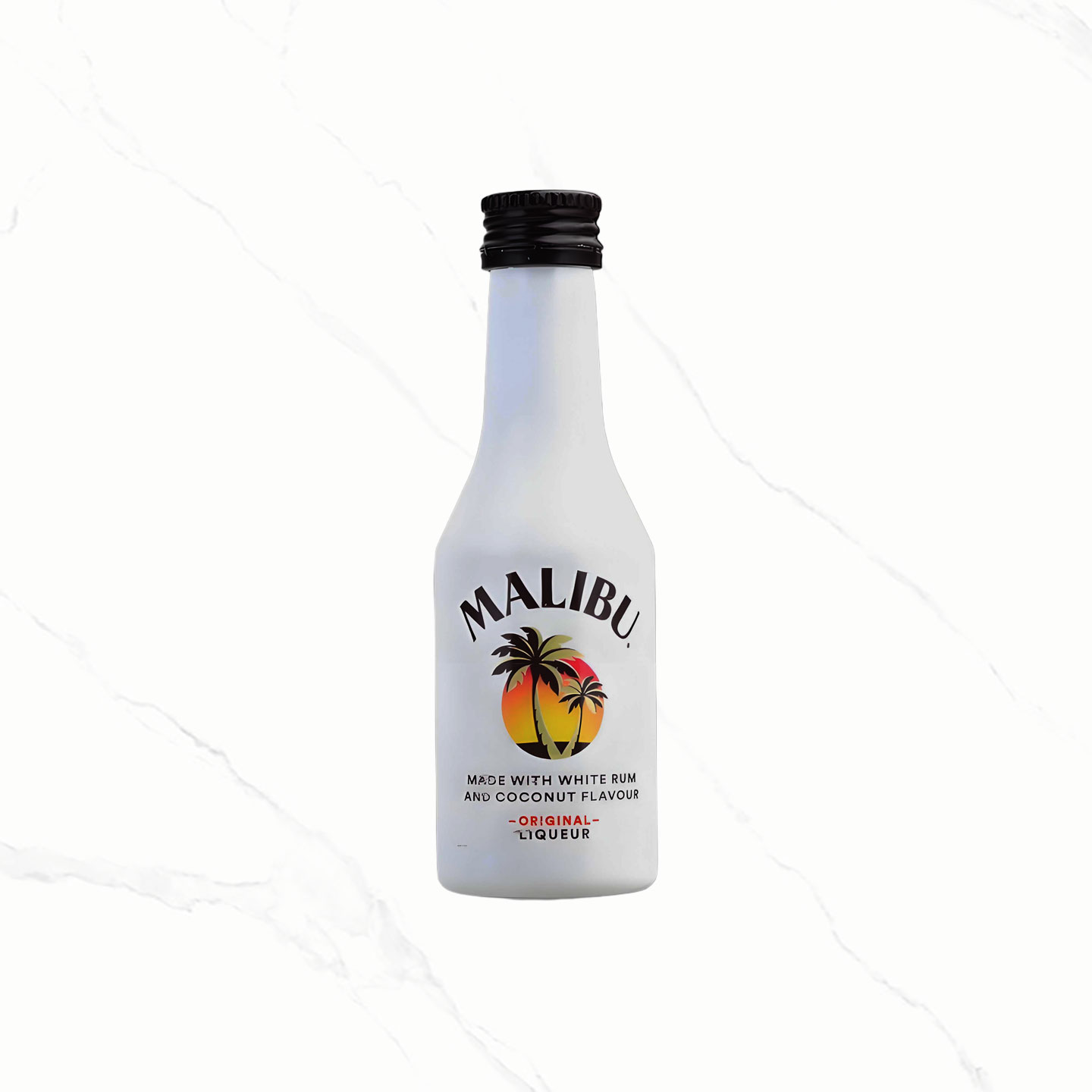 马利宝椰子朗姆酒50ml小瓶酒伴酒版Malibu洋酒便利店调酒利口酒