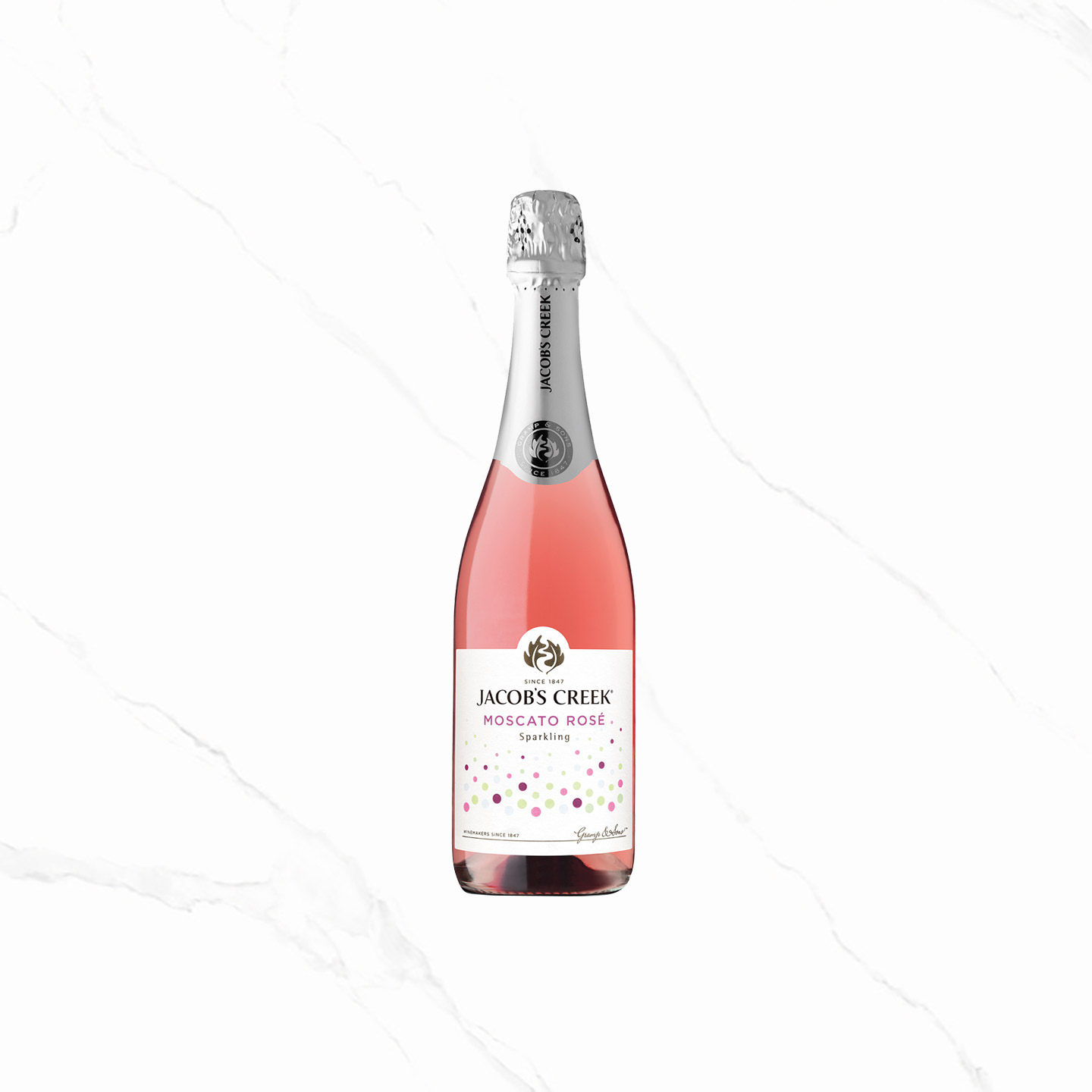 杰卡斯莫斯卡托桃红起泡酒750ml澳大利亚进口女士低度葡萄气泡酒