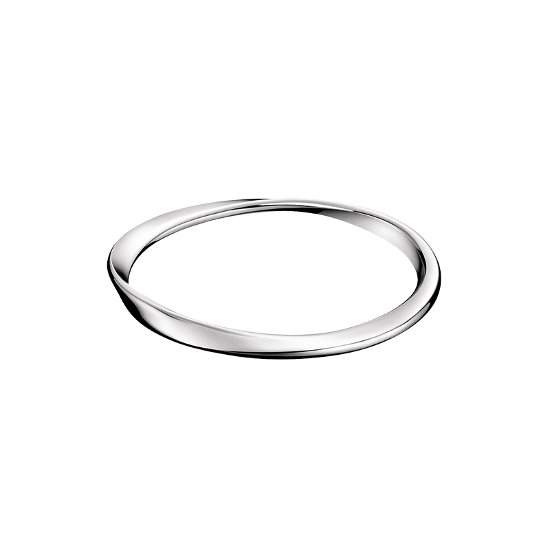 【老款清仓】Calvin Klein官方正品CK摩登素手镯情侣时尚简约大气