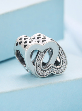 现货Pandora潘多拉手链缠绕的爱925银串饰791880CZ