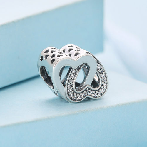 现货Pandora潘多拉手链缠绕的爱925银串饰791880CZ