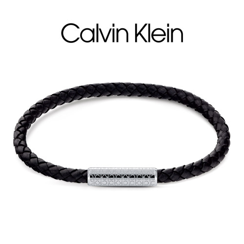 CK男士老花皮革手链官方正品