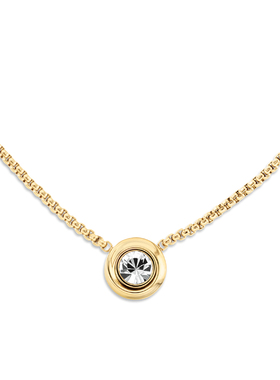 CalvinKlei精钢镀金锁骨链