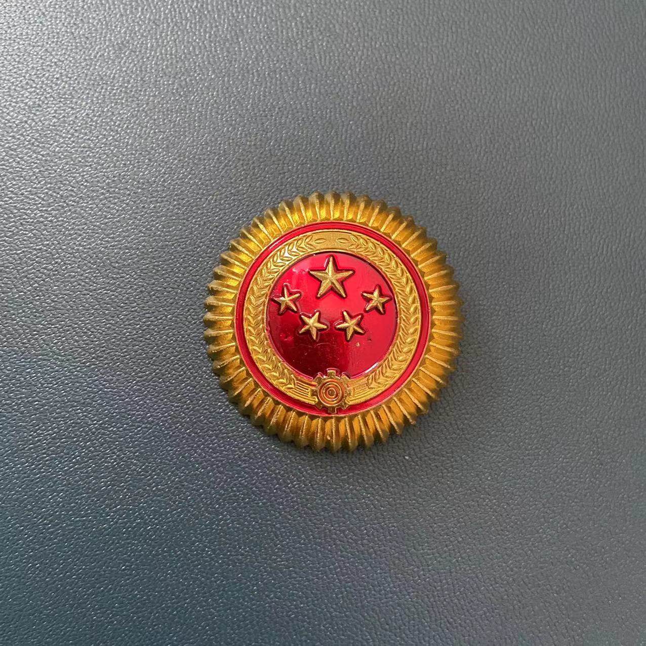 55式58式帽徽影视演出公共安全道具