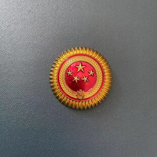 55式 帽徽影视演出公共安全道具 58式