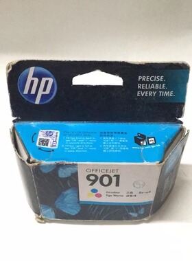 惠普原装901墨盒 HP 901XL 4500 J4580 J4660打印机黑色彩色墨盒