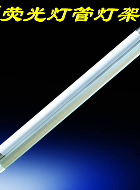 T4普通荧光灯管灯架全套 22W