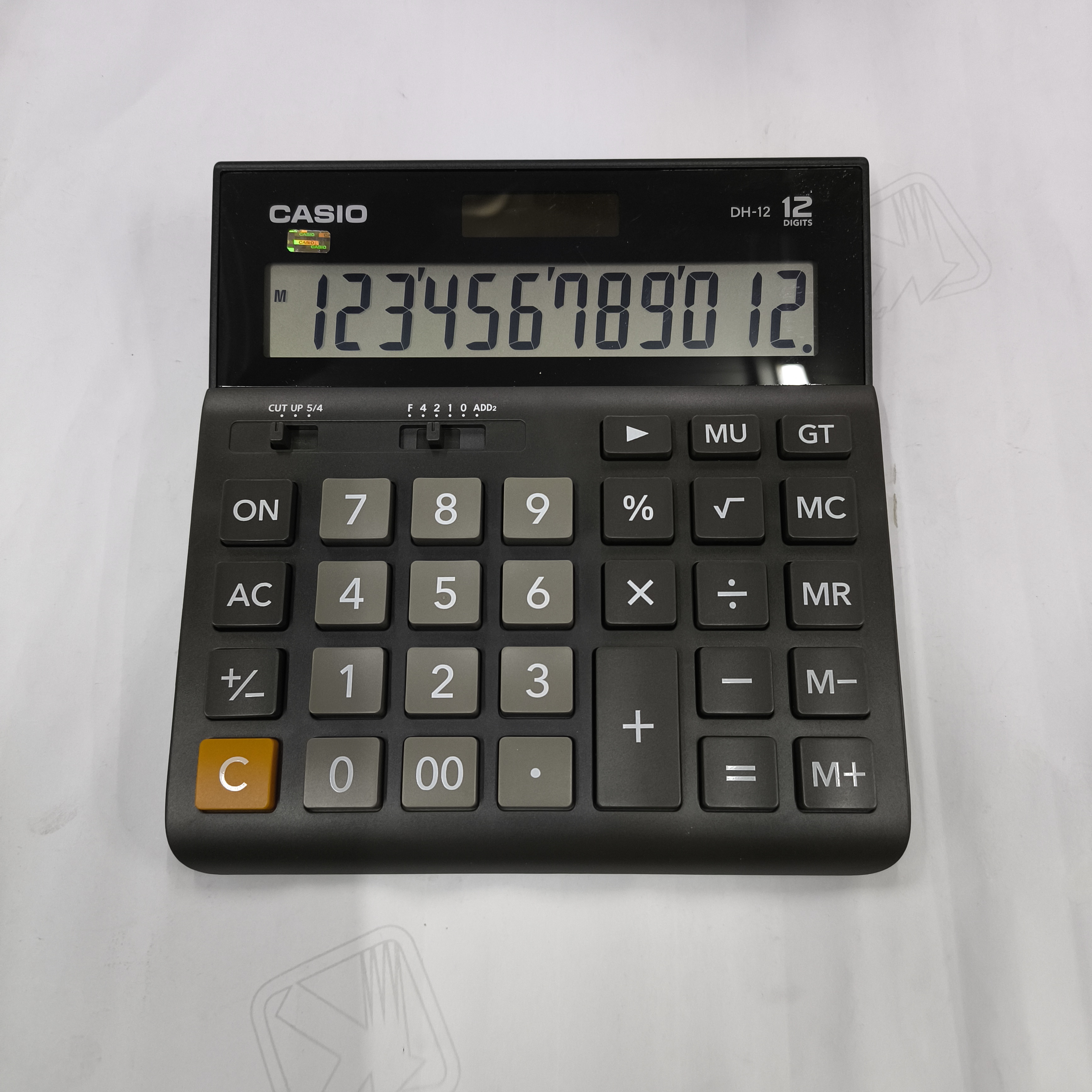 正品卡西欧DH-12超宽体计算器办公商务12位数计算机