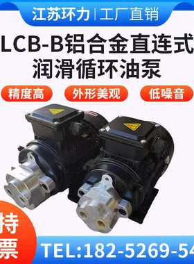 CB-B6/B10/B4/B2.5齿轮泵液压油泵电机组370W/550W润滑油泵循环泵