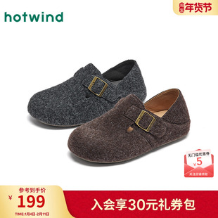 热风复古勃肯鞋女鞋2026年春季新款两穿休闲鞋子户外通勤平底单鞋