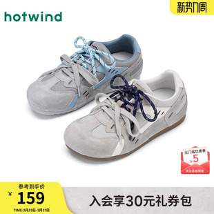 新款 2025年春季 女士运动时尚 鞋 热风灰色休闲鞋 子户外慢跑鞋 女鞋