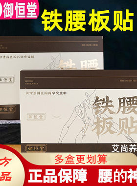 淘宝热销推荐！御恒堂铁腰板贴