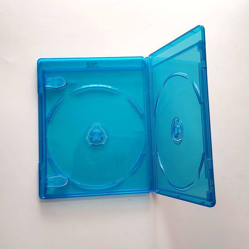 现货 新索原装加厚蓝光双碟空盒子/2碟光盘收纳盒 正品光盘壳子