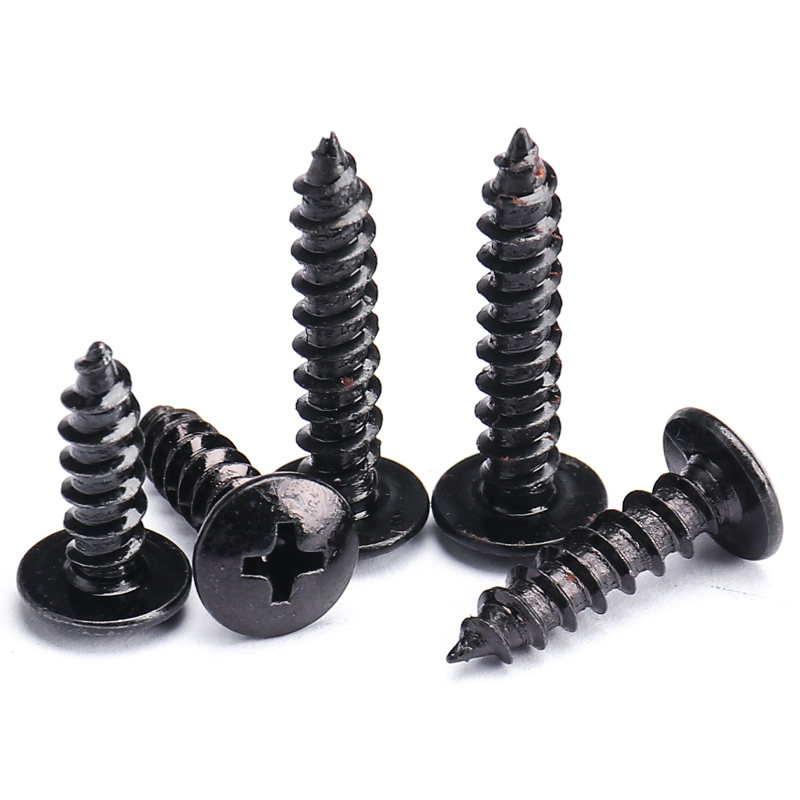 添瑞不锈钢/碳钢自攻黑色大扁头