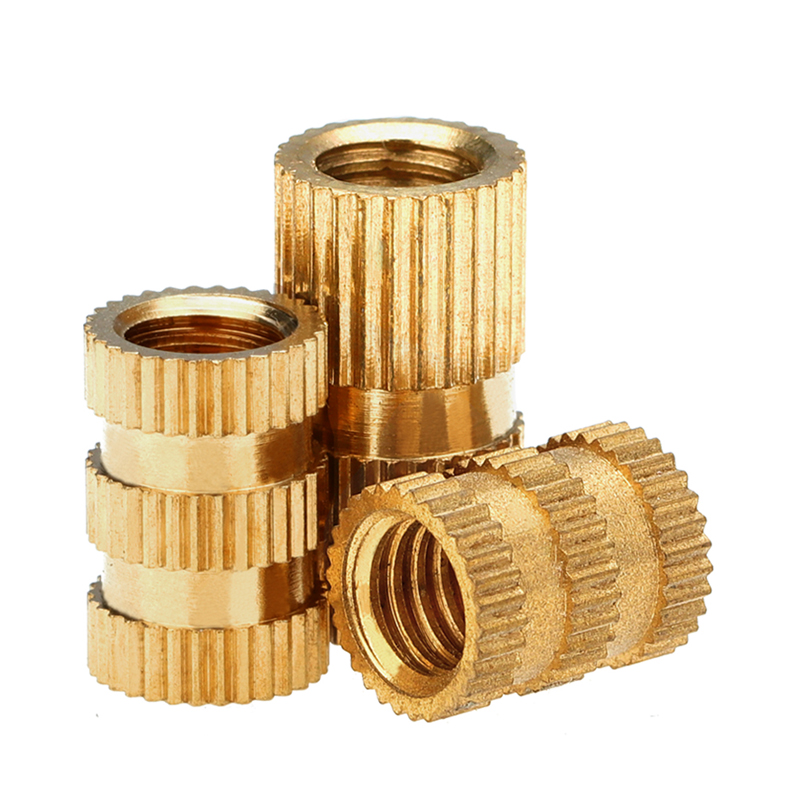 铜花母注塑铜螺母铜预埋件