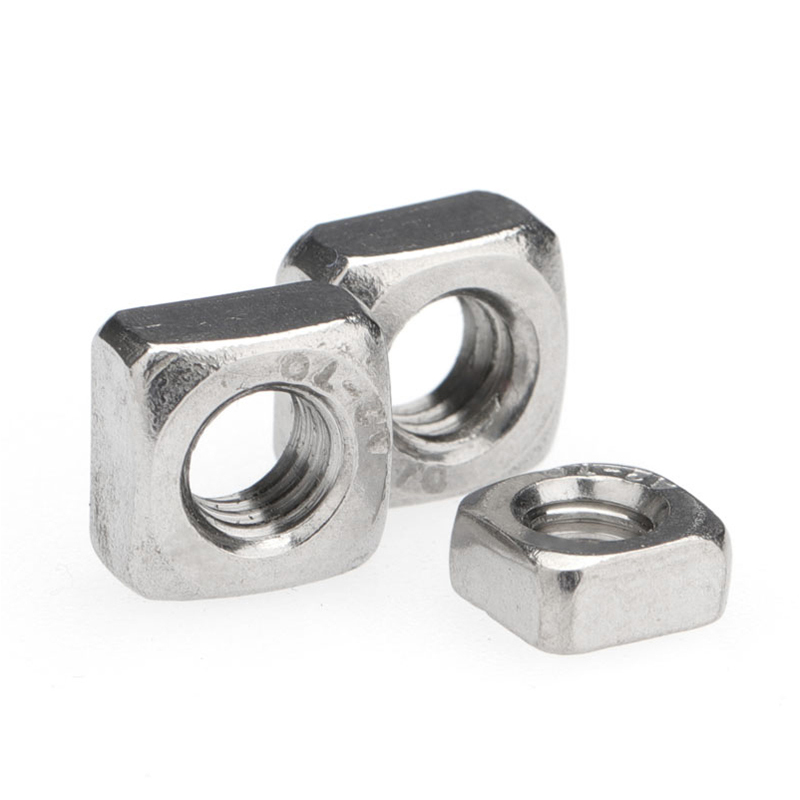 不锈钢四方薄螺母螺丝帽方形型
