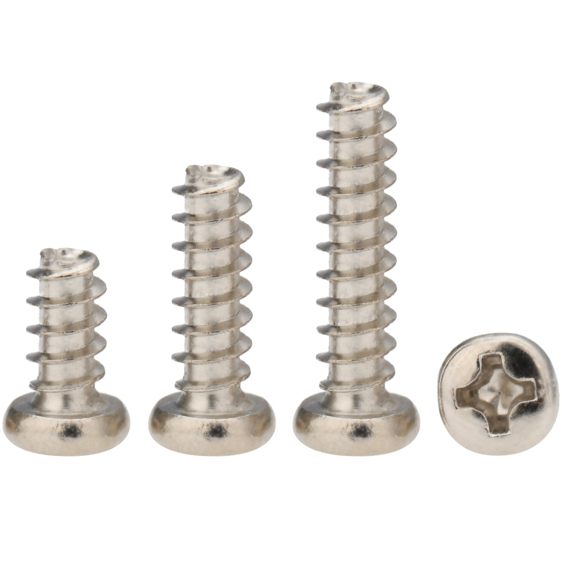 添瑞镀镍PB圆头自攻M1-M5平尾