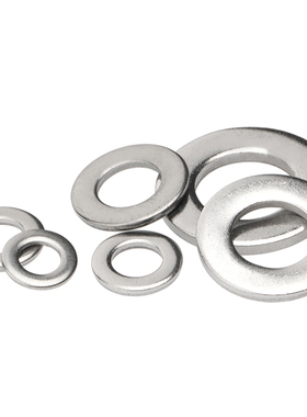 304不锈钢垫片金属介子华司超薄平垫圈圆形螺丝垫m2M3M4M5M6M8M10