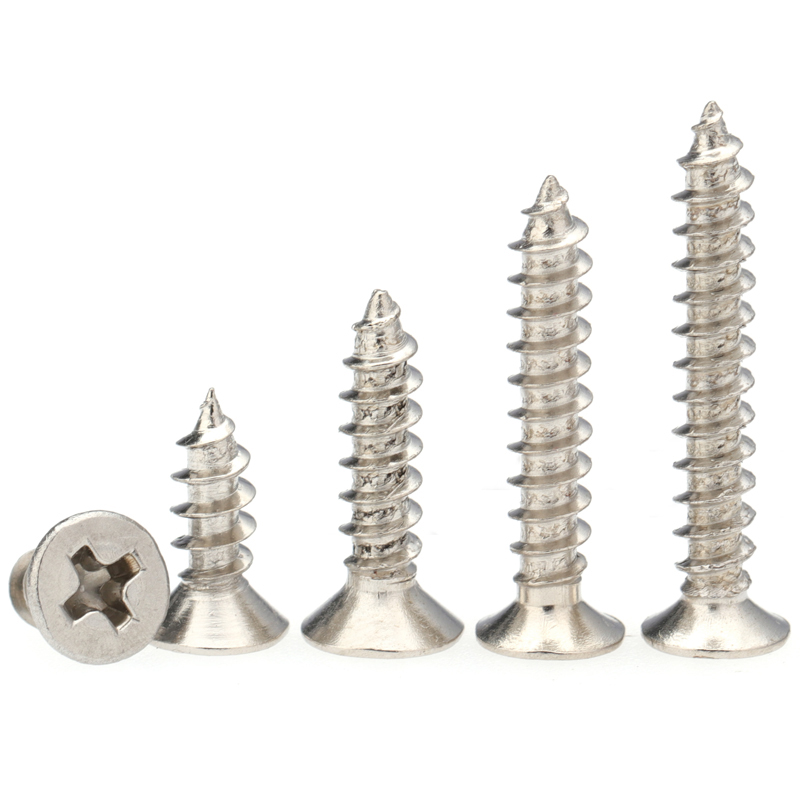 添瑞镀镍沉头M1-M6自攻高强度