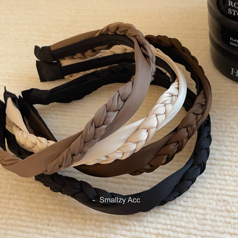 法式气质高级感麻花发箍