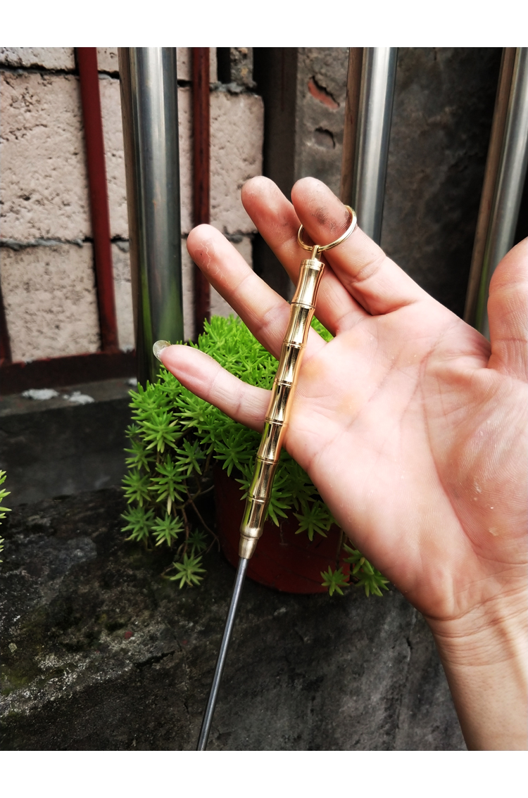 大鳝人老祝手钓黄鳝钩手钓鳝鱼钩 大熊同款竹节柄钓黄鳝钩子自动