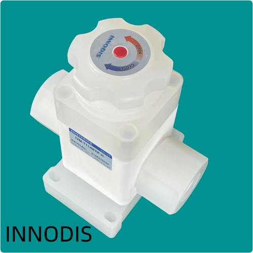 一诺迪斯PFA手动1-1/4隔膜阀