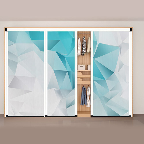 御霄伸缩推拉衣帽间客厅室内门